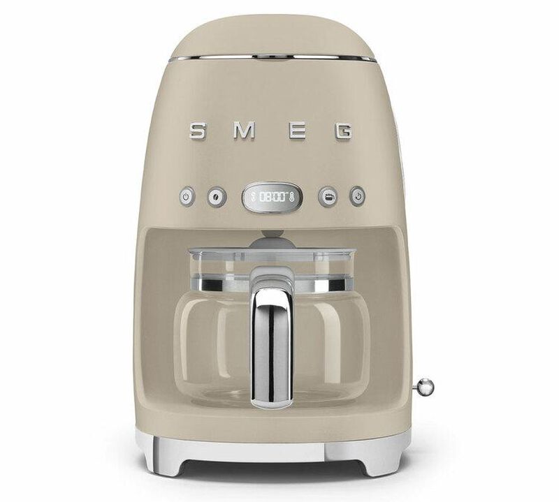 Cafeti&egrave;re filtre programmable SMEG Beige lin mat DCF02MLMEU image number 0