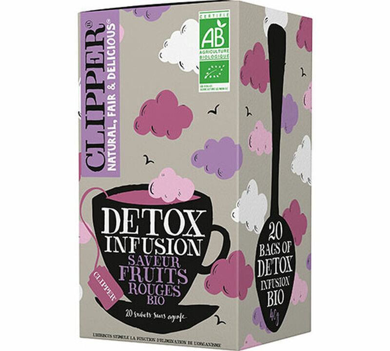 Clipper Organic Detox Red Fruit Herbal Tea - 20 bags image number 0