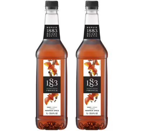Sirop 1883 Routin Pumpkin Spice - Bouteille plastique - 2 x 1 L
