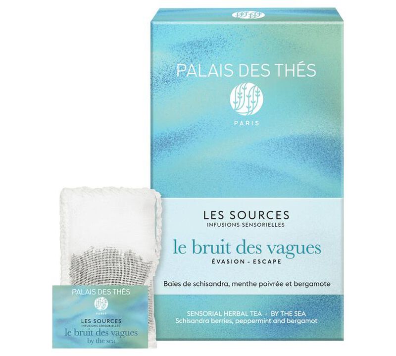Infusion Le Bruit des Vagues Bio - 20 sachets - PALAIS DES TH&Eacute;S image number 0