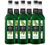 Lot sirop Menthe Verte - Bouteille Plastique - 6 x 1L - 1883 ROUTIN image number 0
