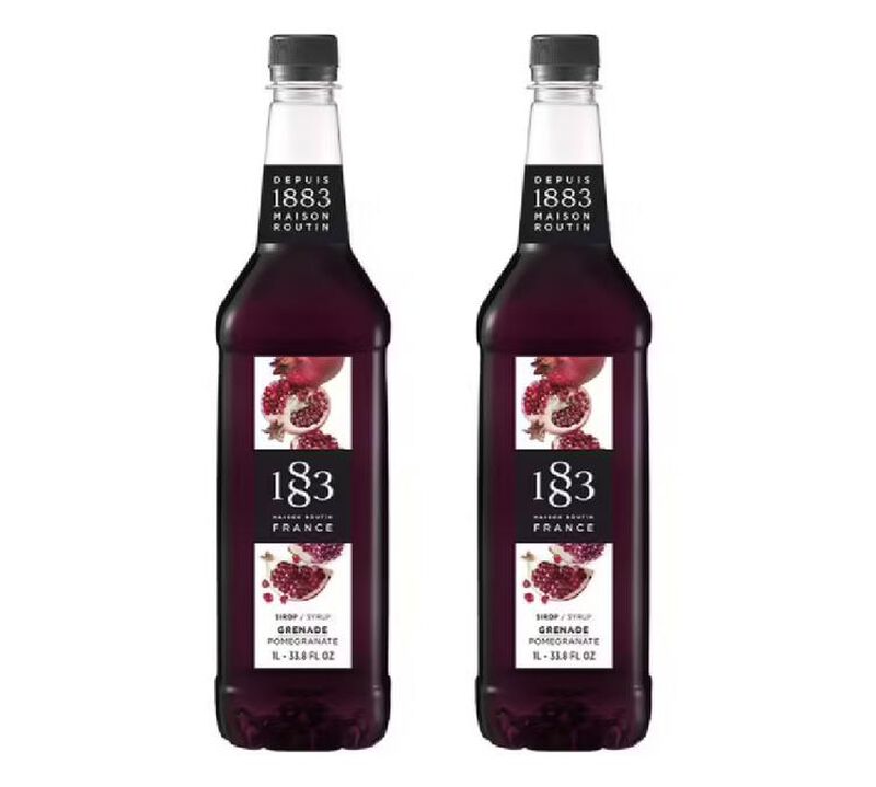 Sirop 1883 Routin Grenade - Bouteille plastique - 2 x 1 L image number 0