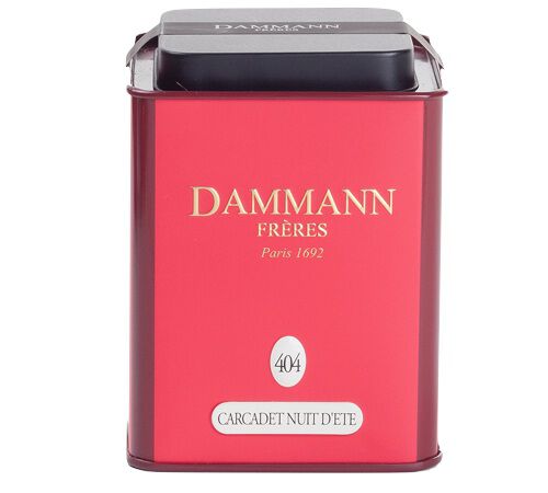 N&deg;404 Hibiscus Tea Nuit d'Et&eacute; Fruit Infusion by Dammann Fr&egrave;res - 100g