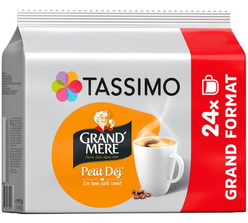 24 dosettes Tassimo - Grand M&egrave;re Petit D&eacute;jeuner - TASSIMO image number 2