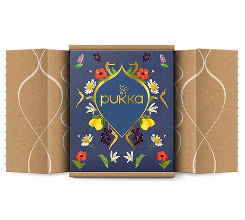 Pukka Organic Tea and Herbal Tea Selection Box Blue Collection 2024 x 45 Tea Bags image number 2