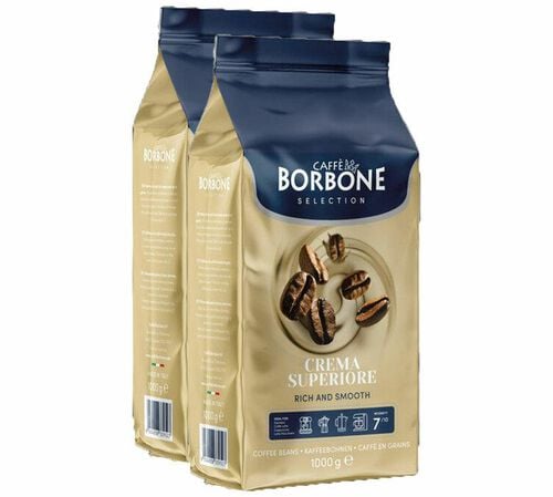 2 kg Caf&eacute; en grain - Crema Superiore - CAFF&Egrave; BORBONE
