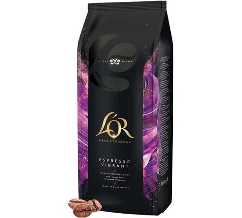 1 kg - Caf&eacute; en grain - Vibrant - L'OR