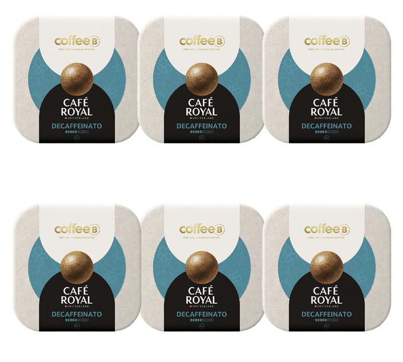 Caf&eacute; Royal - 54 Coffee Balls CoffeeB Decaffeinato image number 0