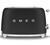 Grille-pain SMEG TSF01BLMEU 2 tranches Noir mat image