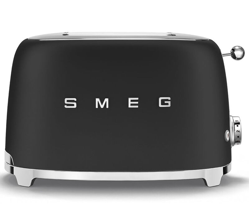 Grille-pain SMEG TSF01BLMEU 2 tranches Noir mat image number 0
