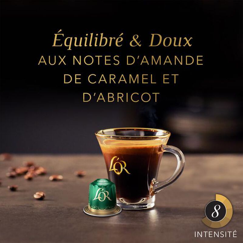 30 Nespresso* Original Compatible Capsules Brazil - L'OR ESPRESSO image number 2