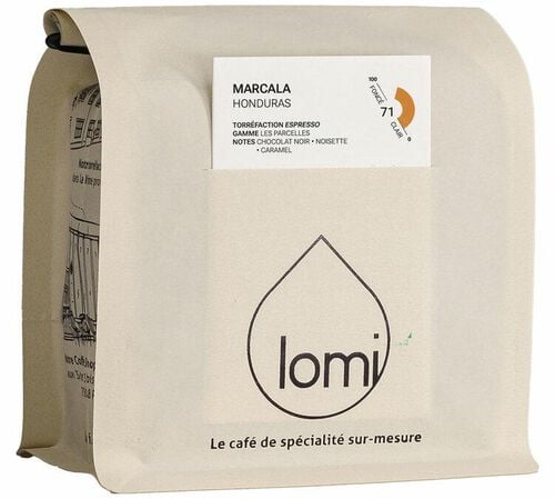250 g - Caf&eacute; en grain - Marcala Honduras Bio - CAF&Eacute; LOMI