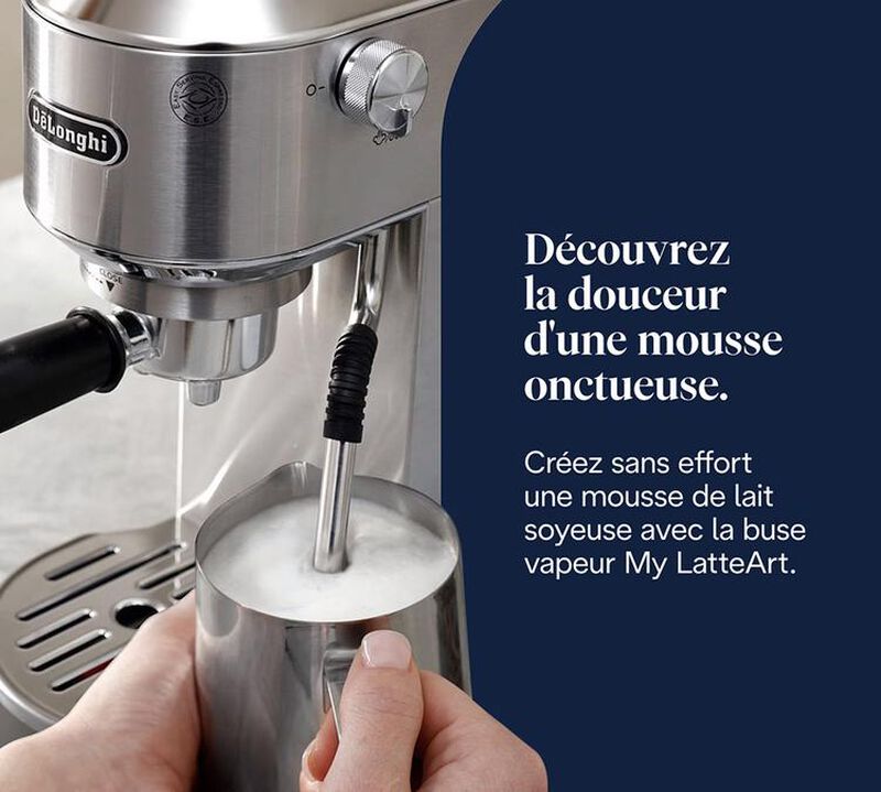 DeLonghi Dedica Duo EC890.M Metallo Macchina caff&egrave; espresso image number 7