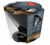 1X6 Melitta Dripper in black plastic. image number 2