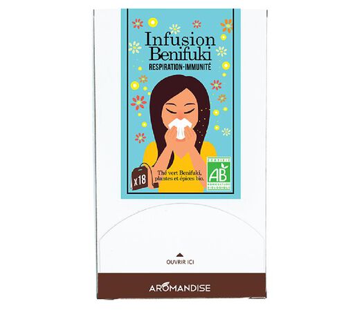 Aromandise - Tisana biologica per le vie respiratorie 18 bustine