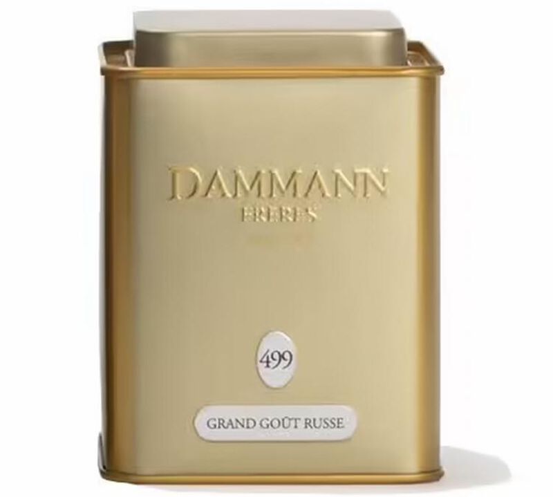 Boite N&deg;499 Th&eacute; Noir Grand Go&ucirc;t Russe - Vrac 100g - DAMMANN FR&Egrave;RES image number 0