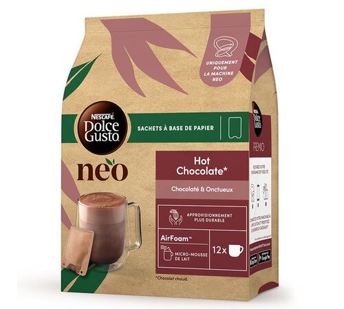 12 cialde Nescafe* Dolce Gusto* NEO Hot Chocolate