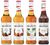 Lot Sirop Monin Ch&acirc;taigne / Chocolat / Praline / Rhum - 4 x 70 cl image