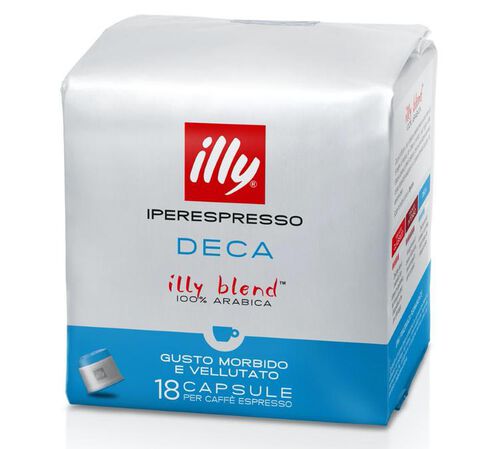 Illy Iperespresso Decaffeinated Pods Classico Roast x 18