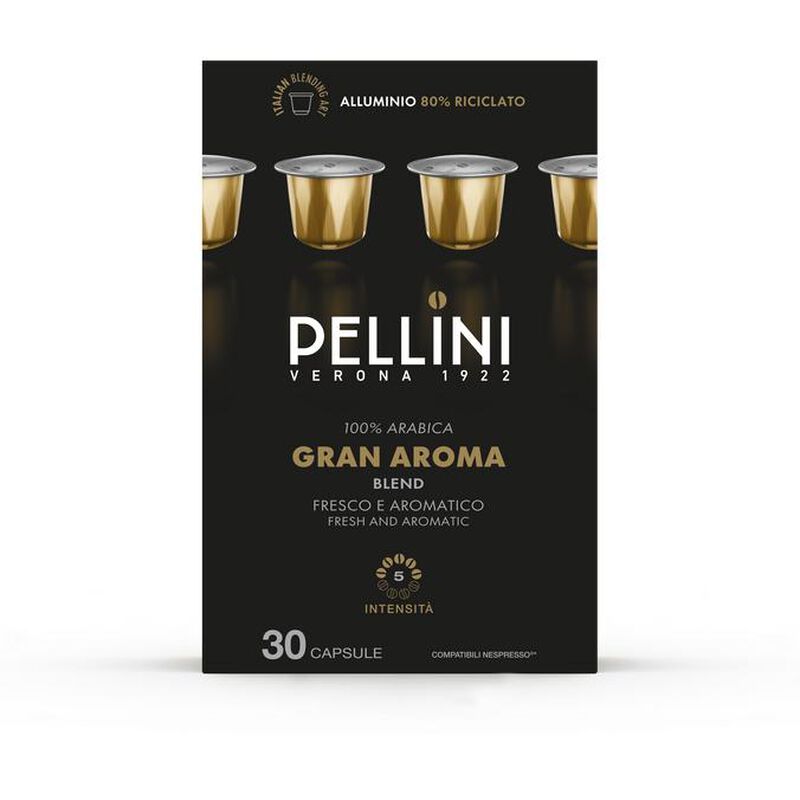 Pellini Gran Aroma - 30 Capsule compatibili Nespresso&reg; Original image number 0