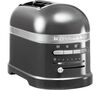 Toaster KitchenAid 5KMT2204EMS Artisan 2 tranches gris &eacute;tain image number 0
