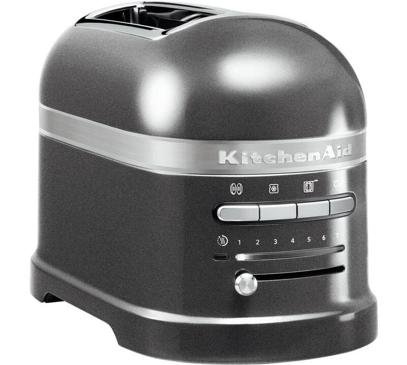 Toaster KitchenAid 5KMT2204EMS Artisan 2 tranches gris &eacute;tain image number 0