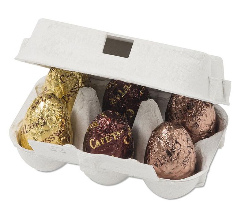 Caf&eacute;-Tasse Mini Box Assorted Chocolate Eggs - 78g image number 1