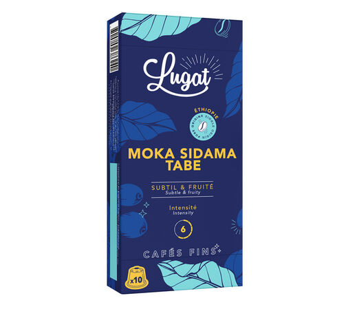 50 capsule compatibili Nespresso* Original Moka Sidama Tabe &ndash; Lugat image number 2