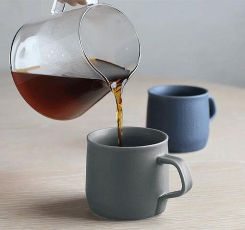 Mug Fog 270ml in Dark Gray - Kinto image number 1