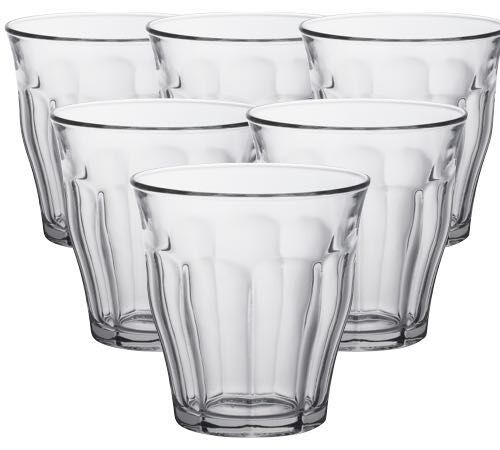 Duralex Picardie Glasses - 6 x 16cl