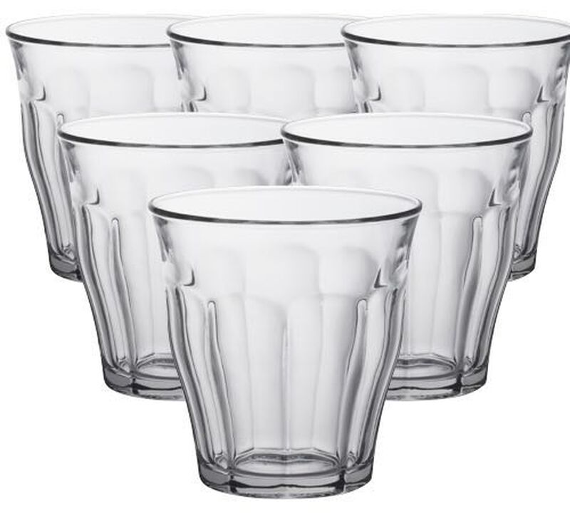 Duralex 6 Bicchieri Picardie 16 cl image number 0