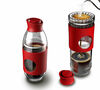 Cafflano Go-Brew portable brewing bottle in red image number 2