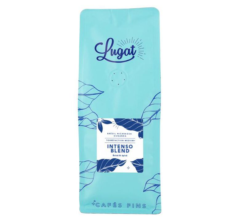 Lugat - Caff&egrave; in grani - Intenso Blend 1 kg image number 0