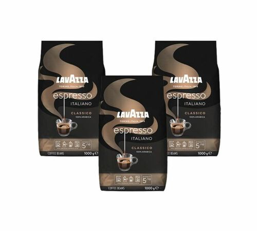 Lavazza Espresso Italiano Classico Coffee Beans - 3kg