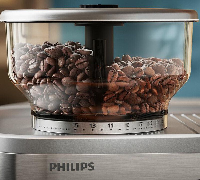 Machine expresso PHILIPS Barista Brew double bac &agrave; grains PSA3228/01 M&eacute;tal image number 1