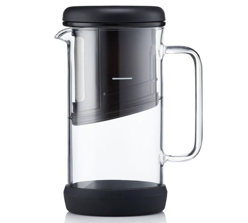 Barista&Co One Brew Coffee and Tea Infuser Black image number 0