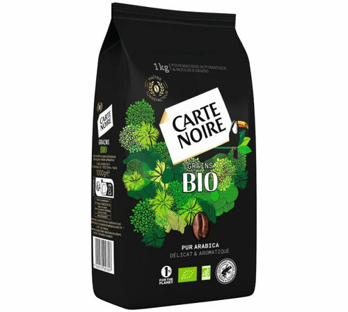 1 kg - Caf&eacute; en grain - Bio - CARTE NOIRE image number 1