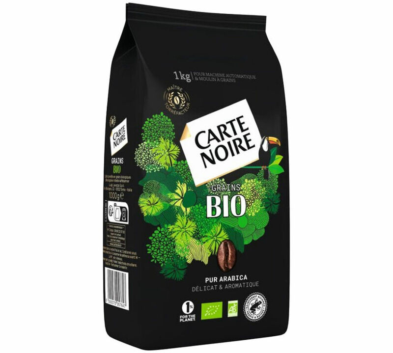 1 kg - Caf&eacute; en grain - Bio - CARTE NOIRE image number 1