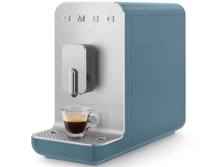 Expresso Broyeur SMEG BCC13SBMEU Syst&egrave;me lait - Bleu Orage image number 2
