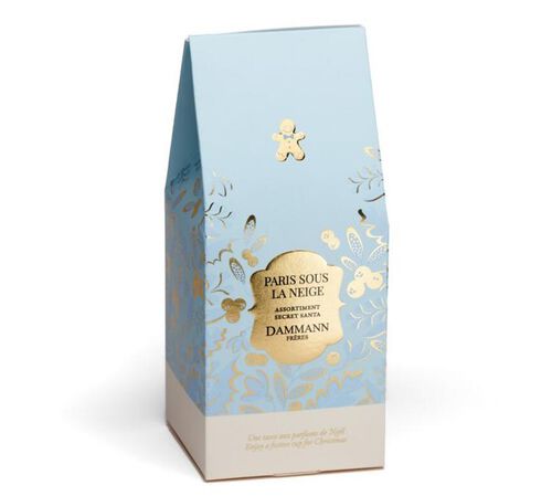 Dammann Fr&egrave;res Tea Selection Box Paris sous la neige