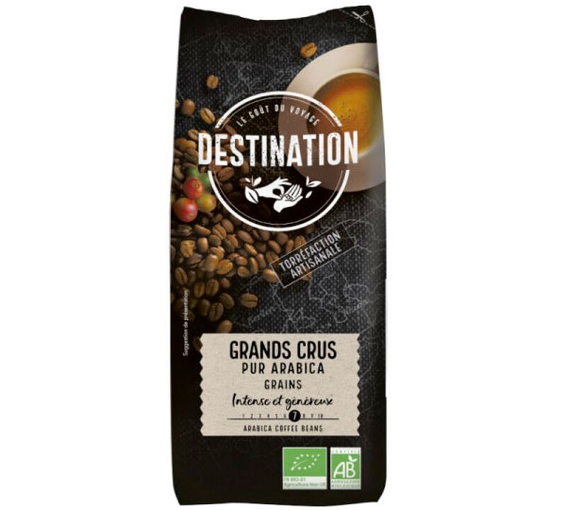 Destination Organic Coffee Beans Grands Crus 100% Arabica - 1kg image number 0