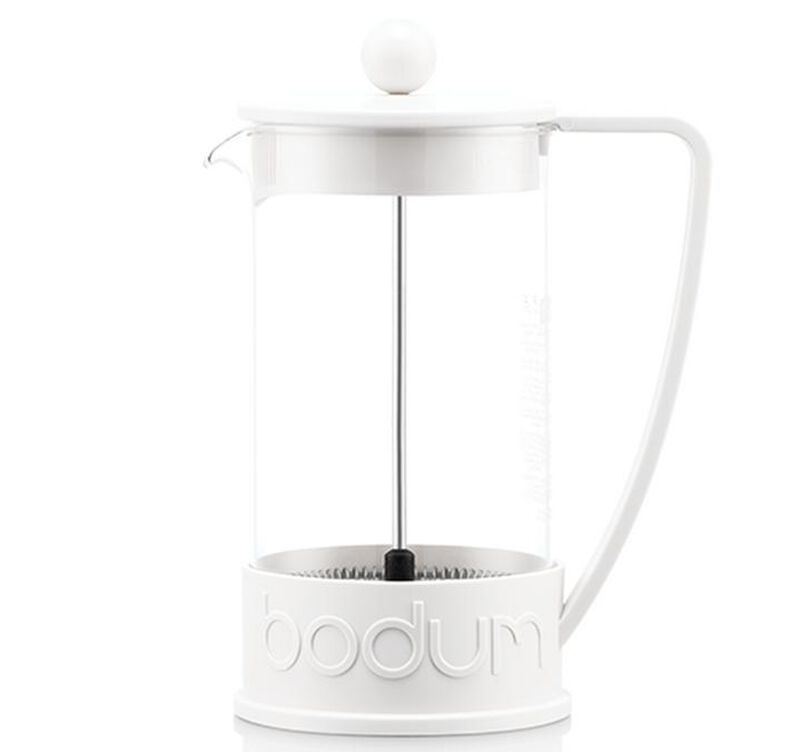 Bodum Brazil French Press in White - 1L image number 1