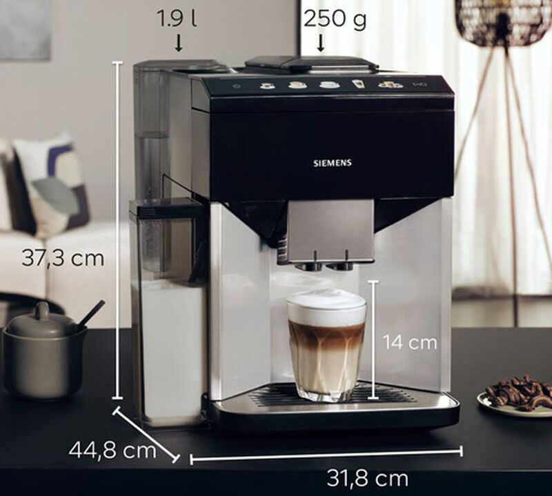 Expresso Broyeur SIEMENS EQ.500 TQ513R01 Int&eacute;gral image number 3