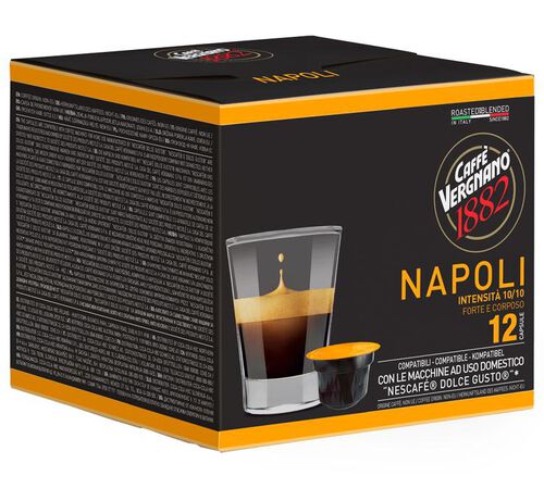 72 Nescaf&eacute;* Dolce Gusto* Compatible Pods Napoli &ndash; CAFFE VERGNANO image number 1