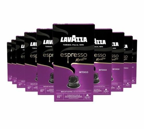 Lavazza Espresso Intenso Nespresso* Original Compatible Capsules x 100