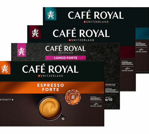 Discovery pack 600 Nespresso* Pro Capsules &ndash; CAFE ROYAL