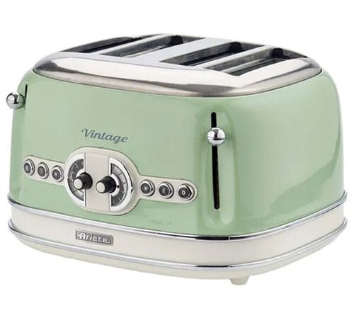 Grille Pain - Vintage 156 4 fentes vert- 00C015604AR0 - ARIETE