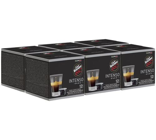 Caff&egrave; Vergnano - 72 capsule per Nescafe&reg; Dolce Gusto&reg; - Intenso
