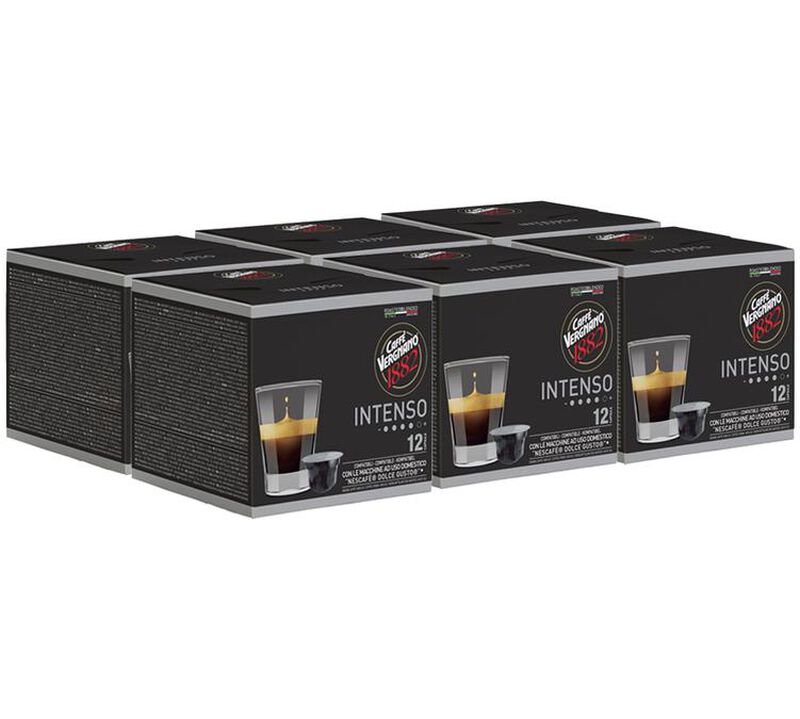 Caff&egrave; Vergnano - 72 capsule per Nescafe&reg; Dolce Gusto&reg; - Intenso image number 0