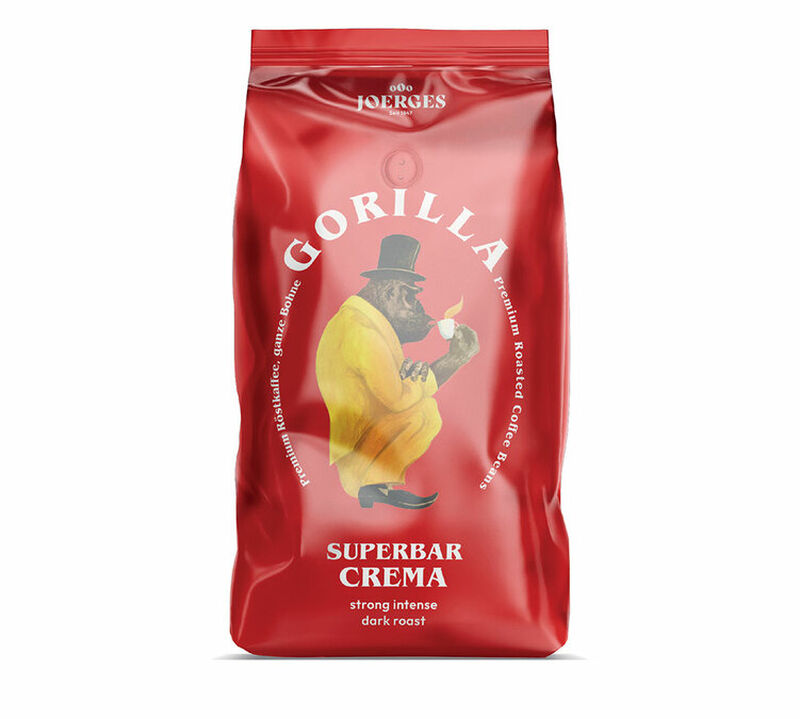 Gorilla Coffee Beans Superbar Crema - 1kg image number 0